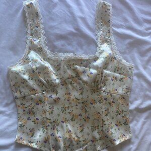 Princess Polly Berlin Satin Top Size US8